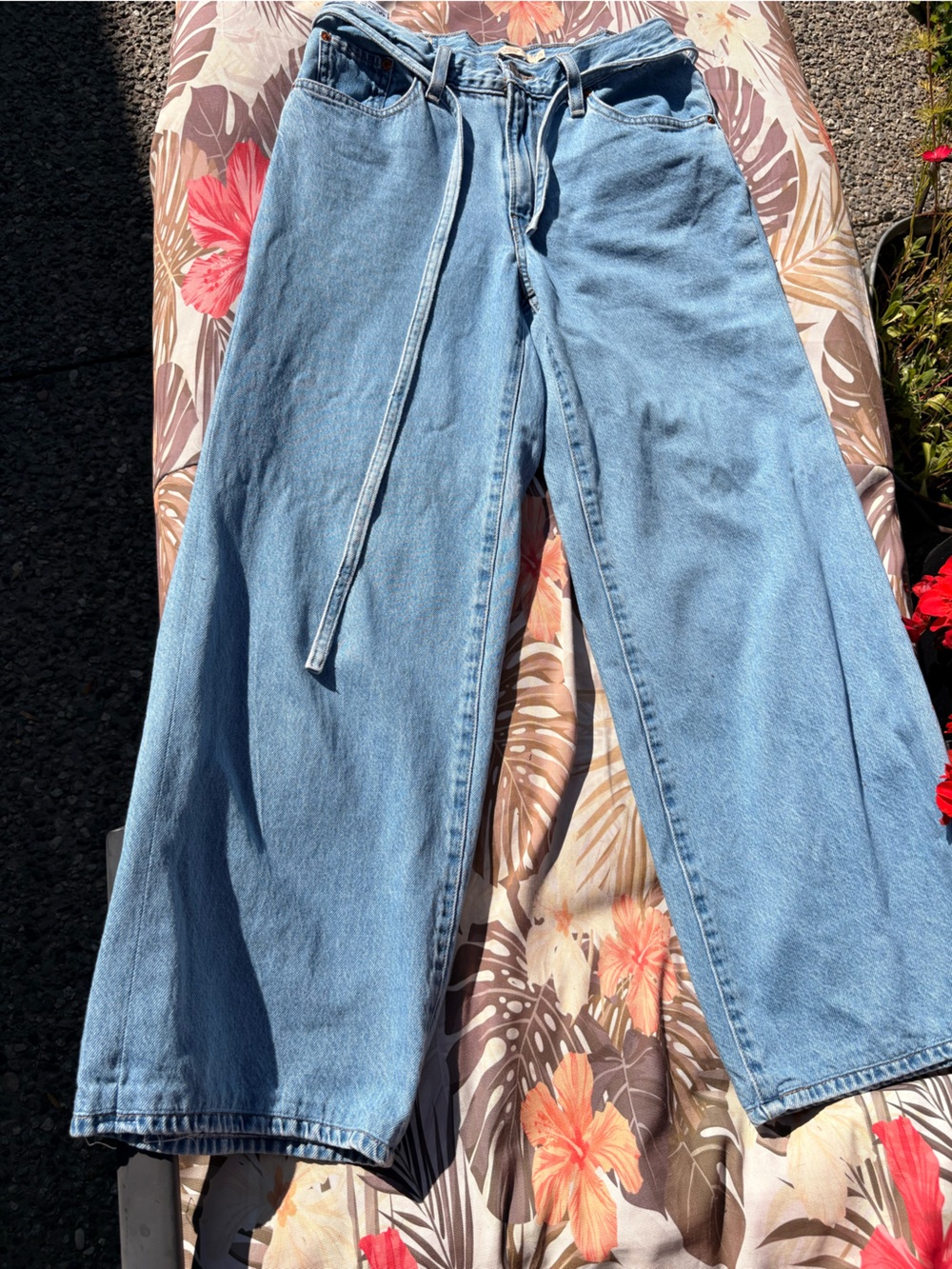 Light Xl Straight Blue Wide-Leg Women’s Jeans 25